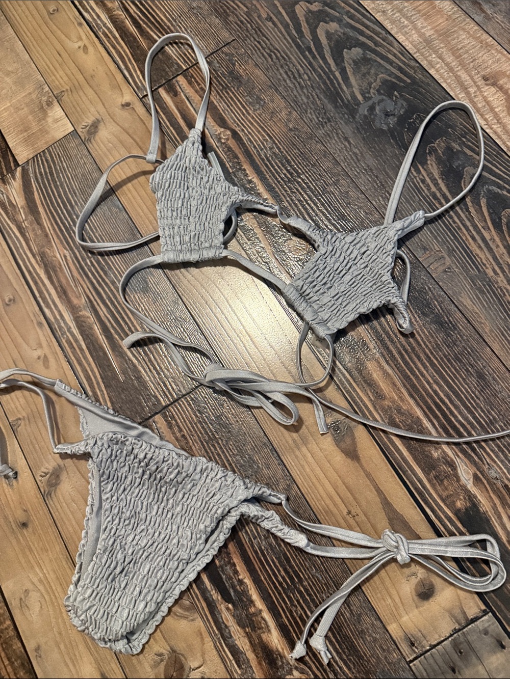 Bikini Set in Light Gray size XXS